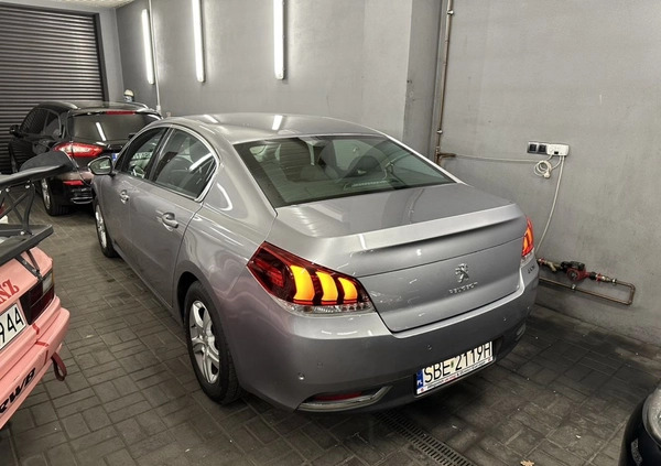 Peugeot 508 cena 46990 przebieg: 106000, rok produkcji 2016 z Rogoźno małe 254